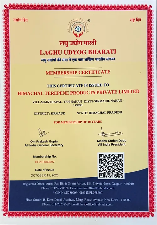 Laghu Udyog Bharati Certificate